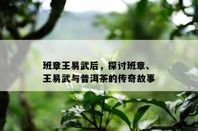 班章王易武后，探讨班章、王易武与普洱茶的传奇故事