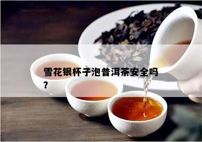 雪花银杯子泡普洱茶安全吗？