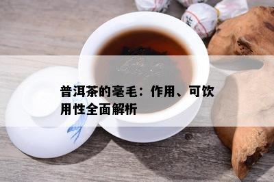 普洱茶的毫毛：作用、可饮用性全面解析