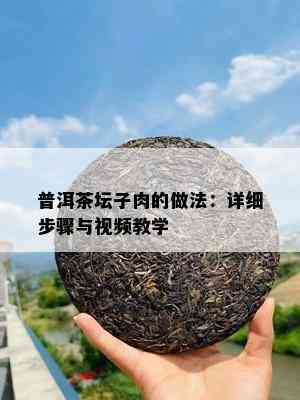 普洱茶坛子肉的做法：详细步骤与视频教学