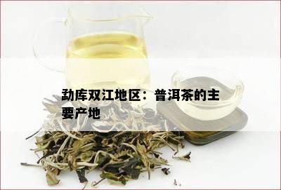 勐库双江地区：普洱茶的主要产地