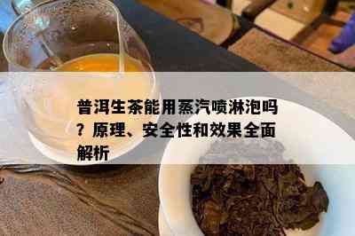 普洱生茶能用蒸汽喷淋泡吗？原理、安全性和效果全面解析