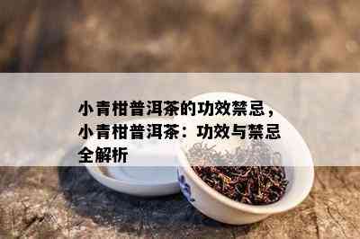 小青柑普洱茶的功效禁忌，小青柑普洱茶：功效与禁忌全解析