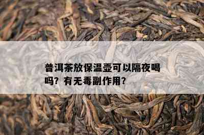 普洱茶放保温壶可以隔夜喝吗？有无副作用？