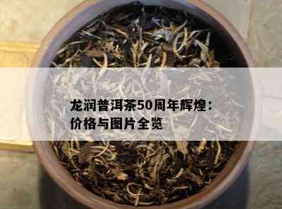 龙润普洱茶50周年辉煌：价格与图片全览