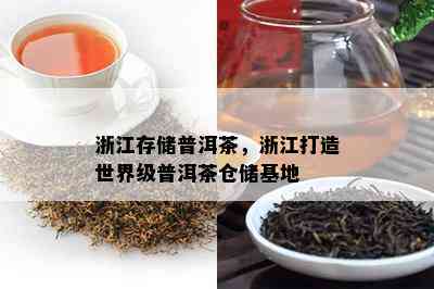 浙江存储普洱茶，浙江打造世界级普洱茶仓储基地