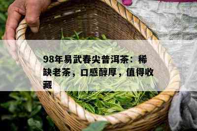 98年易武春尖普洱茶：稀缺老茶，口感醇厚，值得收藏