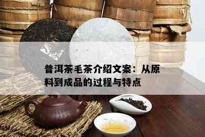 普洱茶毛茶介绍文案：从原料到成品的过程与特点