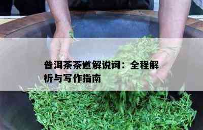 普洱茶茶道解说词：全程解析与写作指南