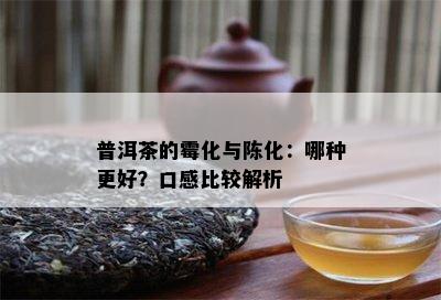 普洱茶的霉化与陈化：哪种更好？口感比较解析