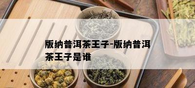 版纳普洱茶王子-版纳普洱茶王子是谁