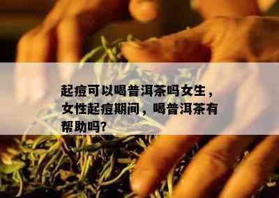 起痘可以喝普洱茶吗女生，女性起痘期间，喝普洱茶有帮助吗？