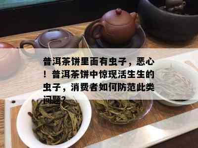 普洱茶饼里面有虫子，恶心！普洱茶饼中惊现活生生的虫子，消费者怎样防范此类疑问？