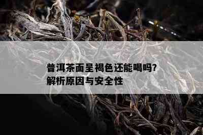 普洱茶面呈褐色还能喝吗？解析起因与安全性