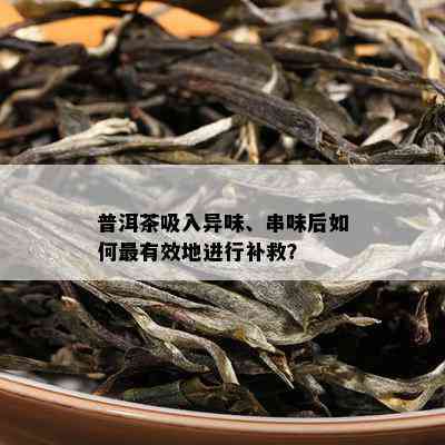 普洱茶吸入异味、串味后如何最有效地进行补救？