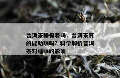 普洱茶睡得着吗，普洱茶真的能助眠吗？科学解析普洱茶对睡眠的影响