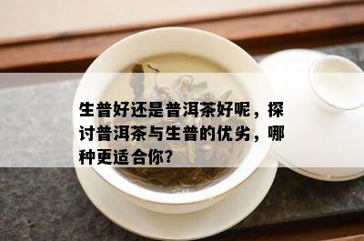 生普好还是普洱茶好呢，探讨普洱茶与生普的优劣，哪种更适合你？