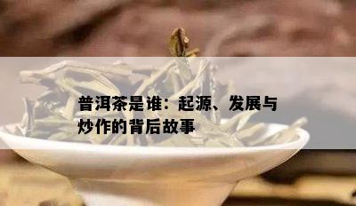 普洱茶是谁：起源、发展与炒作的背后故事