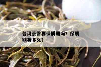 普洱茶需要保质期吗？保质期有多久？