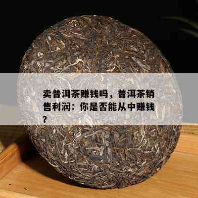 卖普洱茶赚钱吗，普洱茶销售利润：你是不是能从中赚钱？