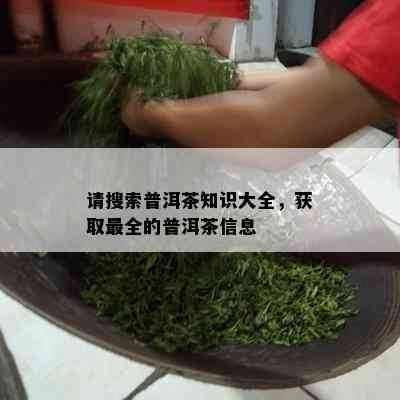 请搜索普洱茶知识大全，获取最全的普洱茶信息