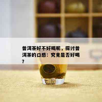 普洱茶好不好喝呢，探讨普洱茶的口感：究竟是否好喝？