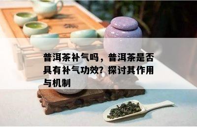 普洱茶补气吗，普洱茶是不是具有补气功效？探讨其作用与机制