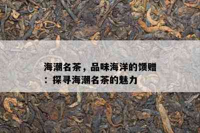 海潮名茶，品味海洋的馈赠：探寻海潮名茶的魅力