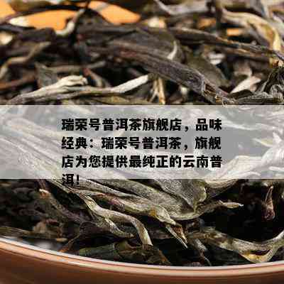 瑞荣号普洱茶旗舰店，品味经典：瑞荣号普洱茶，旗舰店为您提供最纯正的云南普洱！