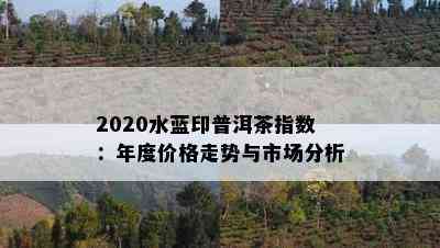 2020水蓝印普洱茶指数：年度价格走势与市场分析