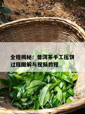 全程揭秘：普洱茶手工压饼过程图解与视频教程