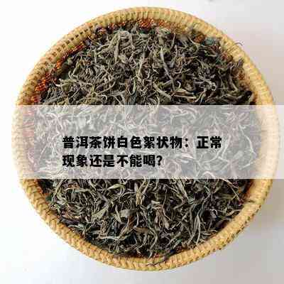 普洱茶饼白色絮状物：正常现象还是不能喝？