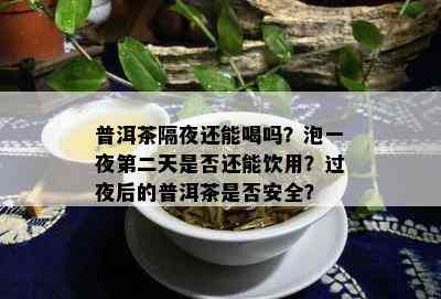 普洱茶隔夜还能喝吗？泡一夜第二天是不是还能饮用？过夜后的普洱茶是不是安全？