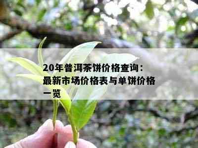 20年普洱茶饼价格查询：最新市场价格表与单饼价格一览