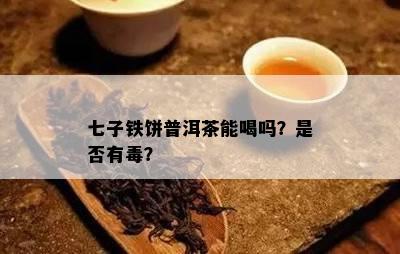 七子铁饼普洱茶能喝吗？是不是有？