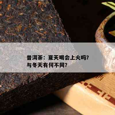 普洱茶：夏天喝会上火吗？与冬天有何不同？