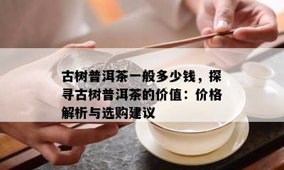 古树普洱茶一般多少钱，探寻古树普洱茶的价值：价格解析与选购建议