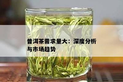 普洱茶需求量大：深度分析与市场趋势