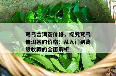 弯弓普洱茶价格，探究弯弓普洱茶的价格：从入门到高级收藏的全面解析