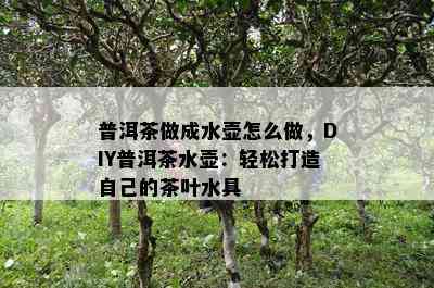 普洱茶做成水壶怎么做，DIY普洱茶水壶：轻松打造本人的茶叶水具