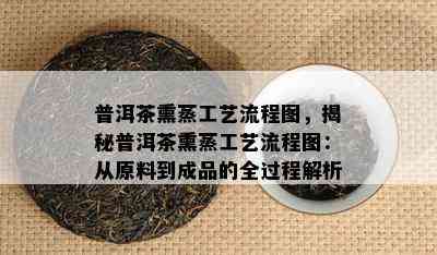 普洱茶熏蒸工艺流程图，揭秘普洱茶熏蒸工艺流程图：从原料到成品的全过程解析