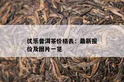 优乐普洱茶价格表：最新报价及图片一览