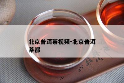 北京普洱茶视频-北京普洱茶都