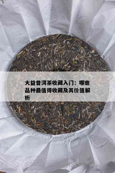 大益普洱茶收藏入门：哪些品种最值得收藏及其价值解析