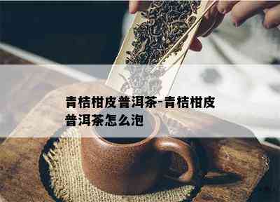 青桔柑皮普洱茶-青桔柑皮普洱茶怎么泡