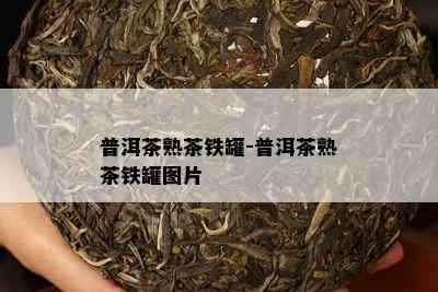 普洱茶熟茶铁罐-普洱茶熟茶铁罐图片