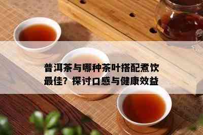 普洱茶与哪种茶叶搭配煮饮更佳？探讨口感与健康效益