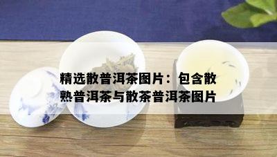 精选散普洱茶图片：包含散熟普洱茶与散茶普洱茶图片