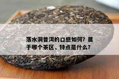 落水洞普洱的口感如何？属于哪个茶区，特点是什么？