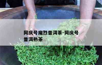 同庆号魔烈普洱茶-同庆号普洱熟茶